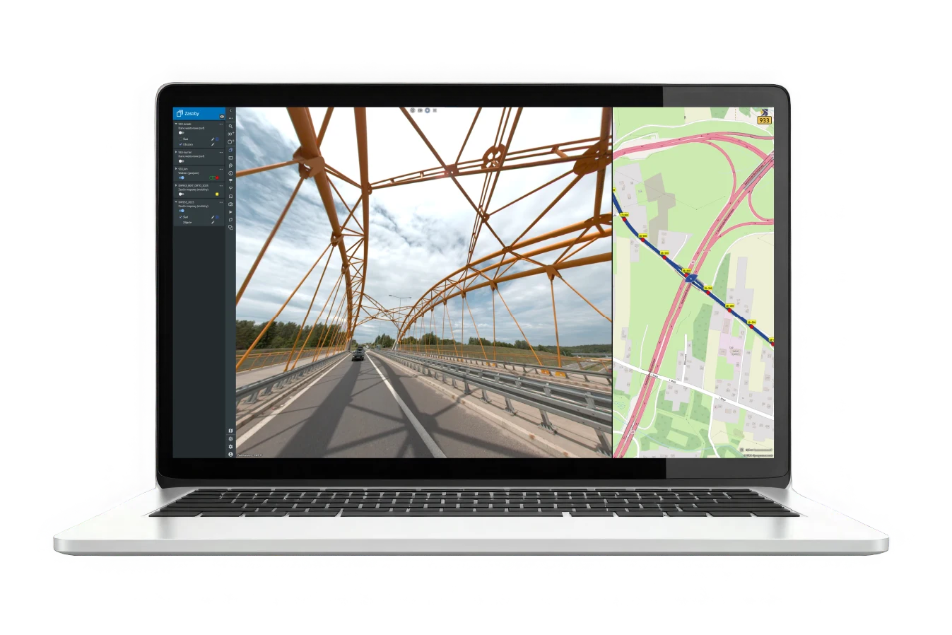 Mobile Mapping - interfejs użytkownika